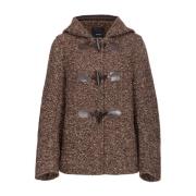 Bruine Winterjassen Pinko , Brown , Dames