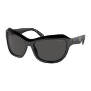 Stijlvolle zonnebril A27S Prada , Black , Dames