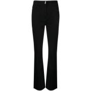 Flared Broek in Bw51105Y63001 Stijl Givenchy , Black , Dames