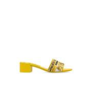 Gehakte pantoffels Karol Dolce & Gabbana , Yellow , Dames