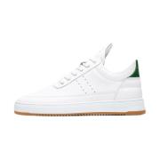 Lage Sneakers Filling Pieces , White , Heren