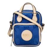 Pre-owned Leather gucci-bags Gucci Vintage , Blue , Dames