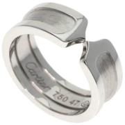 Pre-owned White Gold rings Cartier Vintage , Gray , Dames