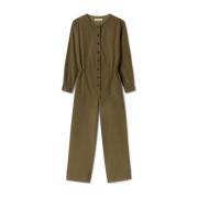 Jumpsuits Twothirds , Green , Dames
