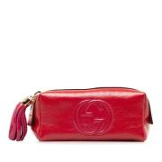 Pre-owned Leather gucci-bags Gucci Vintage , Pink , Dames