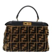 Pre-owned Fur fendi-bags Fendi Vintage , Brown , Dames