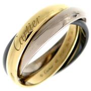 Pre-owned Yellow Gold rings Cartier Vintage , Multicolor , Dames