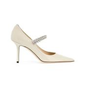 Kristalband Lakleren Pumps Jimmy Choo , Beige , Dames