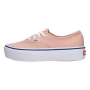 Platform Canvas Sneaker Vans , Pink , Dames