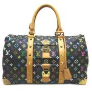 Pre-owned Canvas handbags Louis Vuitton Vintage , Multicolor , Dames