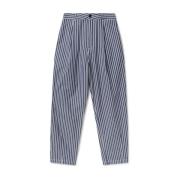 Cropped Trousers Twothirds , Blue , Dames