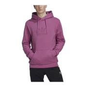 Gezellige French Terry Sweatshirt Adidas , Purple , Heren