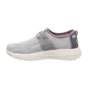 Zomer-geïnspireerde Mid-Cut Sneaker Hey Dude , Gray , Dames