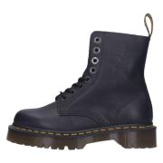 Pascal Leren Laarzen Dr. Martens , Black , Dames