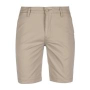 Beige Katoenen Bermuda Shorts voor Mannen Levi's , Beige , Heren