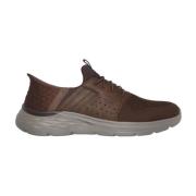Hands Free Slip-ins® Relaxed Fit® Skechers , Brown , Heren