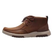 Beige Winterlaars, Cool en Modieus Skechers , Brown , Heren