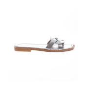 Sierra Mules - Zilveren Platte Schoenen Stuart Weitzman , Gray , Dames