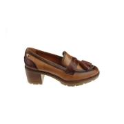 Authentieke dames loafers met hak Pikolinos , Brown , Dames