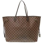 Pre-owned Canvas shoulder-bags Louis Vuitton Vintage , Brown , Dames