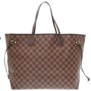 Pre-owned Canvas shoulder-bags Louis Vuitton Vintage , Brown , Dames