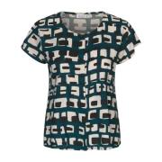 Reflect Pond Korte Mouw Shirt Masai , Multicolor , Dames