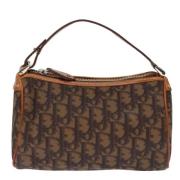 Pre-owned Canvas dior-bags Dior Vintage , Brown , Dames