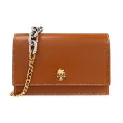 Skull Kleine schoudertas Alexander McQueen , Brown , Dames