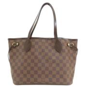 Pre-owned Canvas shoulder-bags Louis Vuitton Vintage , Brown , Dames