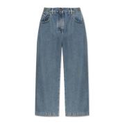 Jeans met logo The Attico , Blue , Dames