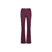 Flare Denim Broek Fabienne Chapot , Purple , Dames