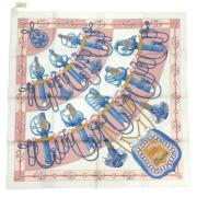 Pre-owned Silk scarves Hermès Vintage , Multicolor , Dames