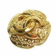 Pre-owned Metal chanel-jewelry Chanel Vintage , Yellow , Dames