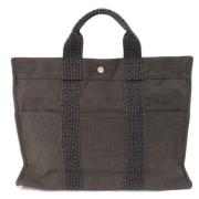 Pre-owned Fabric totes Hermès Vintage , Brown , Dames