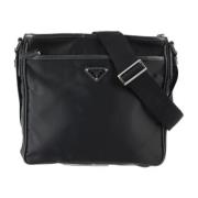 Pre-owned Leather prada-bags Prada Vintage , Black , Dames