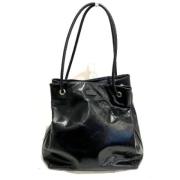 Pre-owned Leather shoulder-bags Gucci Vintage , Black , Dames