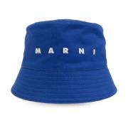 Hoed met logo Marni , Blue , Heren