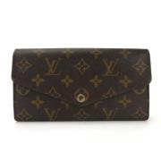 Pre-owned Canvas wallets Louis Vuitton Vintage , Brown , Dames