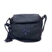 Pre-owned Fabric prada-bags Prada Vintage , Blue , Dames