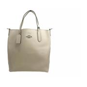 Luxe Kleine Tote Tas met Magnetische Sluiting Michael Kors , Beige , D...