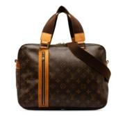 Pre-owned Canvas louis-vuitton-bags Louis Vuitton Vintage , Brown , Da...