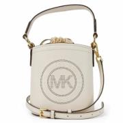 Pre-owned Leather shoulder-bags Michael Kors Pre-owned , White , Dames