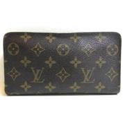 Pre-owned Canvas wallets Louis Vuitton Vintage , Brown , Dames