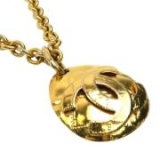 Pre-owned Metal chanel-jewelry Chanel Vintage , Yellow , Dames