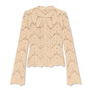 Gehaakte shirt Gwenevere By Herenne Birger , Beige , Dames