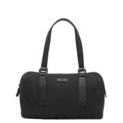 Pre-owned Canvas handbags Gucci Vintage , Black , Dames