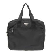 Pre-owned Leather prada-bags Prada Vintage , Black , Dames