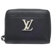 Pre-owned Fabric wallets Louis Vuitton Vintage , Black , Dames