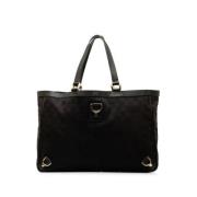 Pre-owned Leather gucci-bags Gucci Vintage , Black , Dames