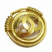 Pre-owned Metal chanel-jewelry Chanel Vintage , Yellow , Dames